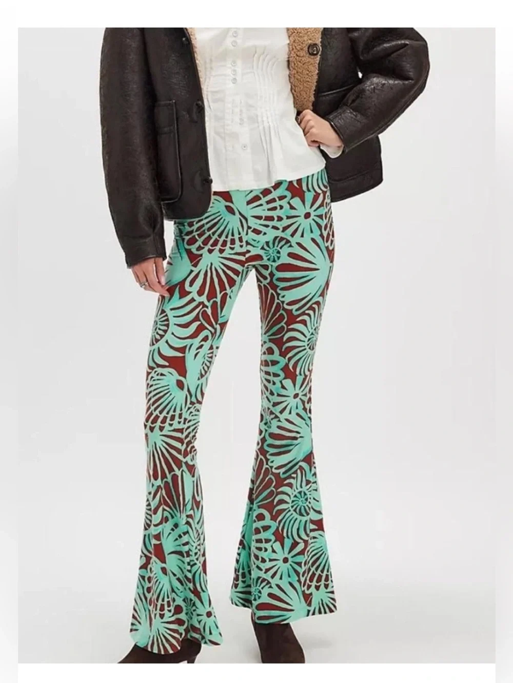 Free People vibrant aqua